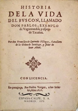 Historia de la vida del buscón