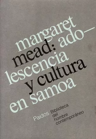 Adolescencia y Cultura En Samoa
