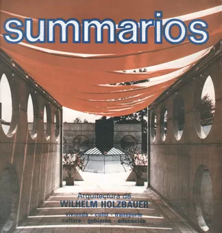 Summarios - 102 - Arquitectura de Wilhelm Holzbauer