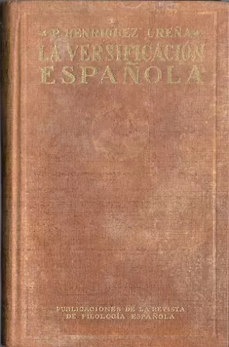 La Versificación Española