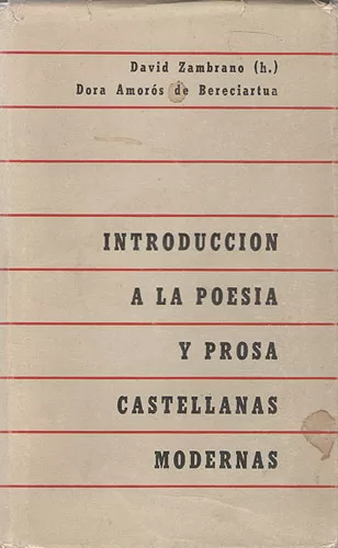 Introducción a La Poesía y Prosa Castellanas Modernas