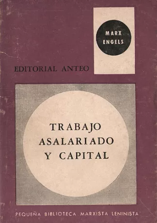 Trabajo Asalariado y Capital