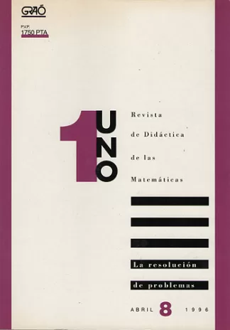 Uno. Revista de Didáctica de las Matemáticas. Nº 8