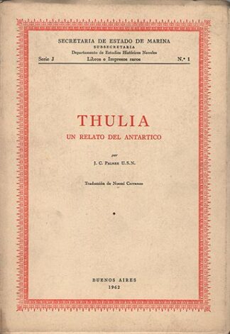 Thulia. Un relato del Antártico