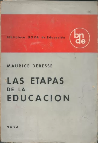 Las etapas de la educación.-