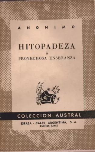 Hitopadeza o Provechosa Enseñanza