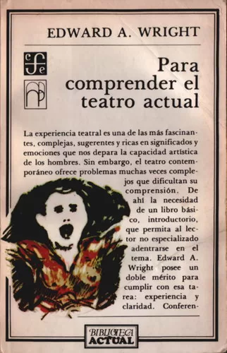 Para comprender el teatro actual