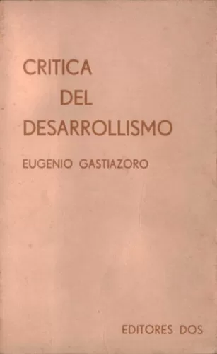 Crítica del Desarrollismo