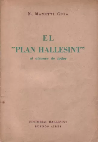 El "Plan Hallesint" al alcance de todos