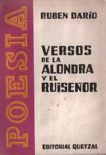 Versos de la alondra y el ruiseñor