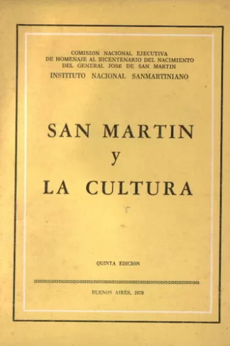San Martín y la cultura