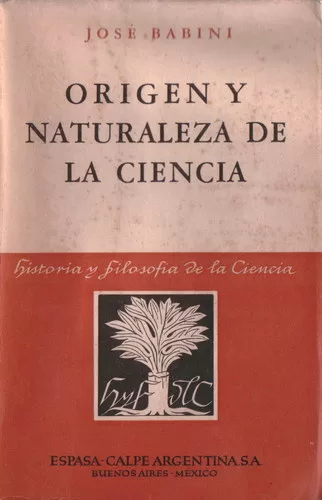Origen y naturaleza de la ciencia