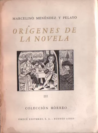 Orígenes de la novela - Tomo III