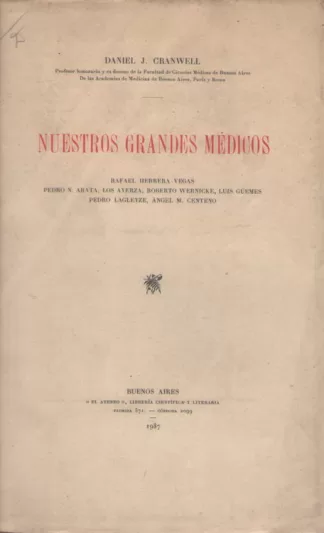 Nuestros grandes médicos